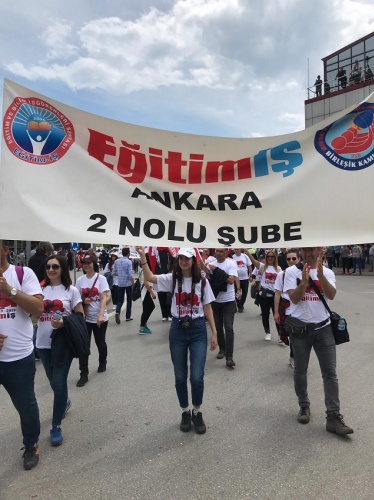 Eğitim İş 19 Mayıs'ı 100. yılında Samsun'da kutladı