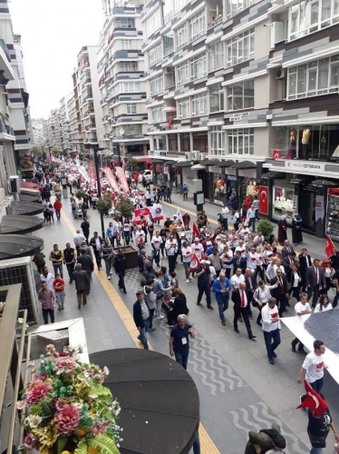 Eğitim İş 19 Mayıs'ı 100. yılında Samsun'da kutladı