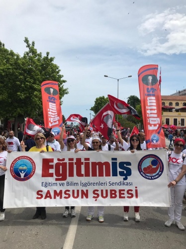 Eğitim İş 19 Mayıs'ı 100. yılında Samsun'da kutladı