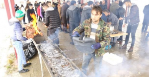 Alucra Turan Bulutçu MYO'da Hamsi Şöleni